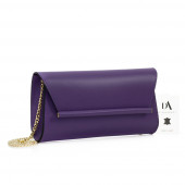 Geanta dama de umar din piele naturala DiAmanti Belladonna Violet